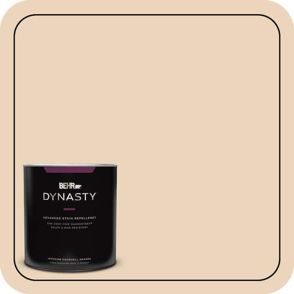 BEHR DYNASTY 1 qt. #ECC-52-1 Nevada Sand Eggshell Enamel Interior Stain-Blocking Paint and Primer