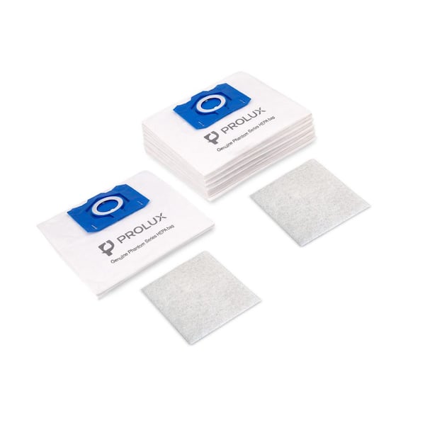 New 10 Pack of HEPA Bags for the Phantom Canister Vacuum Cleaners