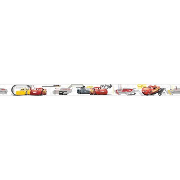 York Wallcoverings Disney Kids III Disney Pixar Cars 3 Border