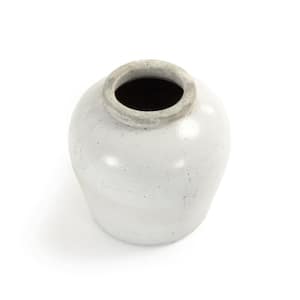 Terracotta Glazed Small Decorative Vase