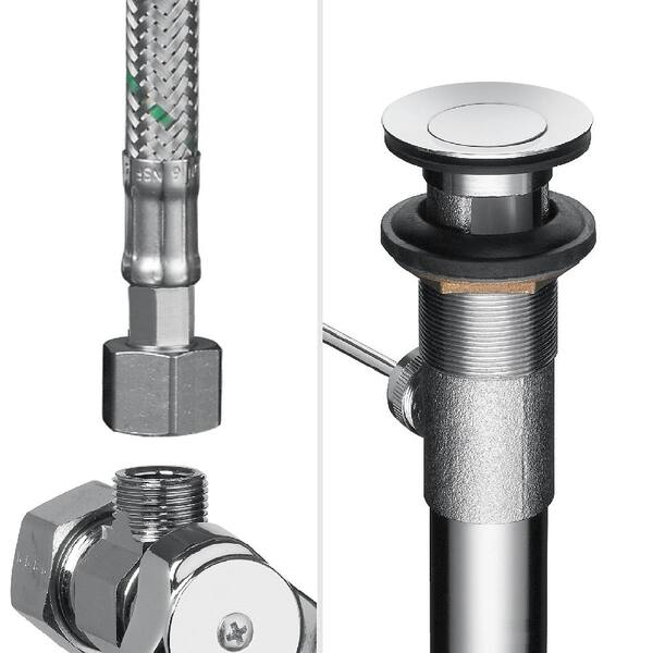 Hansgrohe Logis Single Hole Faucet Bathroom Faucet With Drain Assembly & Reviews | Wayfair