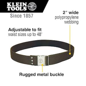 Webbed-Polypropylene Adjustable Tool Belt