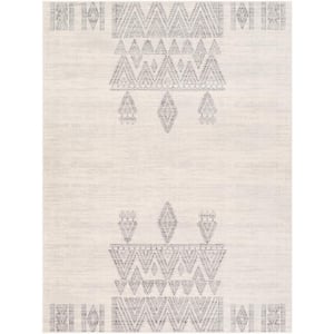 Roma Ivory Tribal 7 ft. x 9 ft. Indoor Area Rug