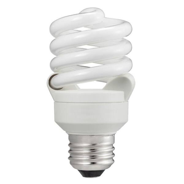Philips 60W Equivalent Soft White (2700K) T2 Spiral CFL Light Bulb (E)* (6-Pack)