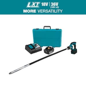 18-Volt LXT Lithium-Ion Cordless 4 ft. Concrete Vibrator Kit, 5.0Ah
