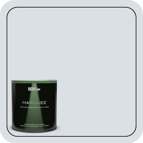 BEHR MARQUEE 1 qt. #MQ3-26 Mainsail Semi-Gloss Enamel Exterior Paint & Primer