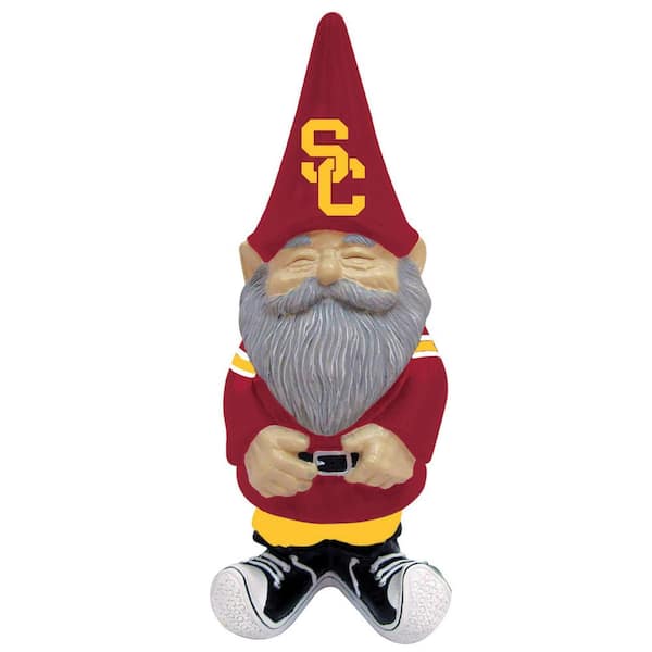 Evergreen University of Southern California 11 in. Garden Gnome