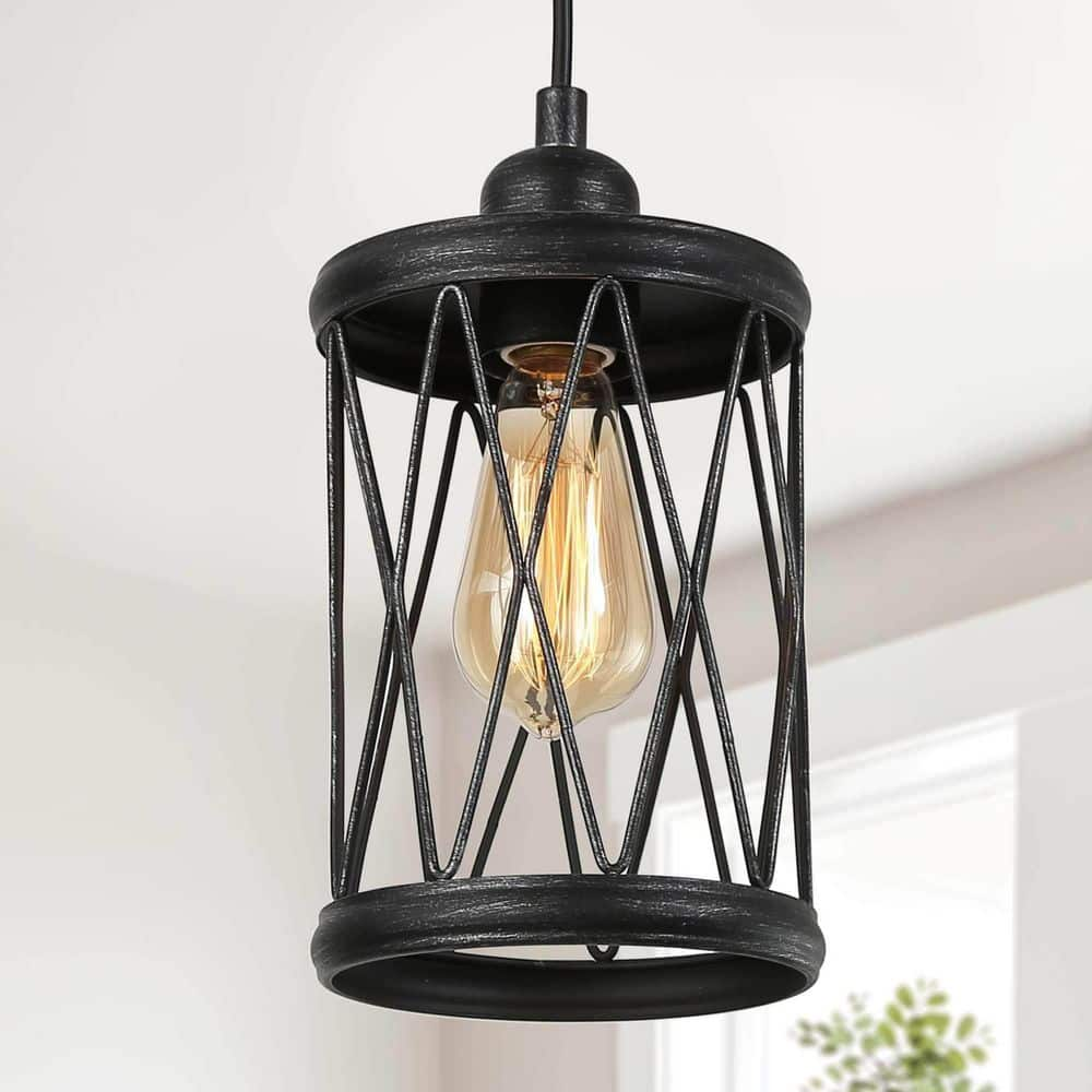 Black lantern deals pendant light kitchen