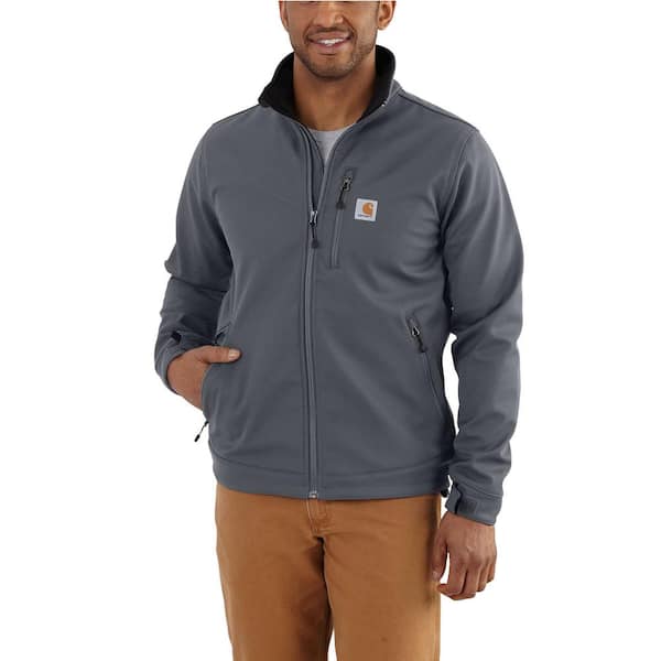 Carhartt Men's Extra Large Charcoal Nylon/Spandex/Polyester Crowley Jacket