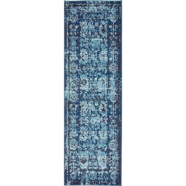 Medici Salamanca Turquoise 2' 2 x 6' 7 Runner Rug