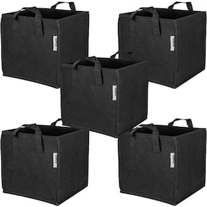 VIVOSUN 5 Pack 7 Gallon Square Grow Bags, Thick Fabric Bags with Handl -  NbuFlowers