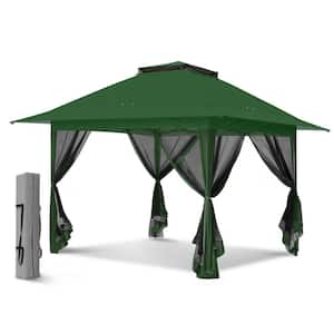 13 ft. x 13 ft. Pop Up Gazebo Tent Instant with Mosquito Netting