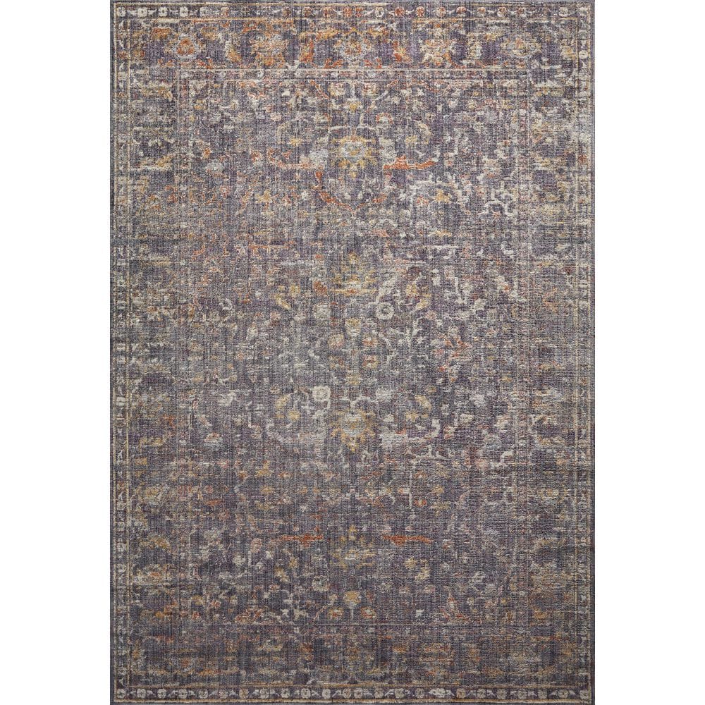 Loloi Chris Love Julia Rosemarie Graphite / Multi 9 ft. x 12 ft ...