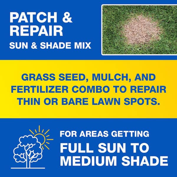 10 lb. Patch and Repair Sun and Shade Grass Seed Mix