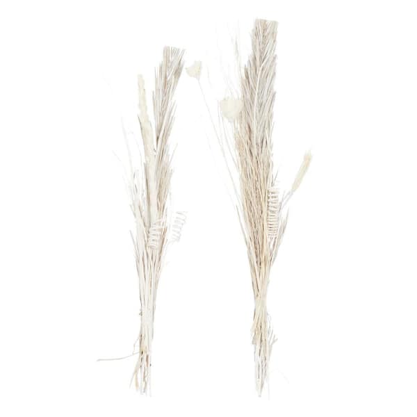 Litton Lane Pigeon pea Natural Foliage (Set of 2)