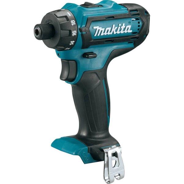 Makita 12-Volt CXT Lithium-Ion 1/4 in. Hex Cordless Driver-Drill (Tool-Only)