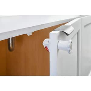 White Rev-A-Lock Magnetic Child-Safe Cabinet Security System