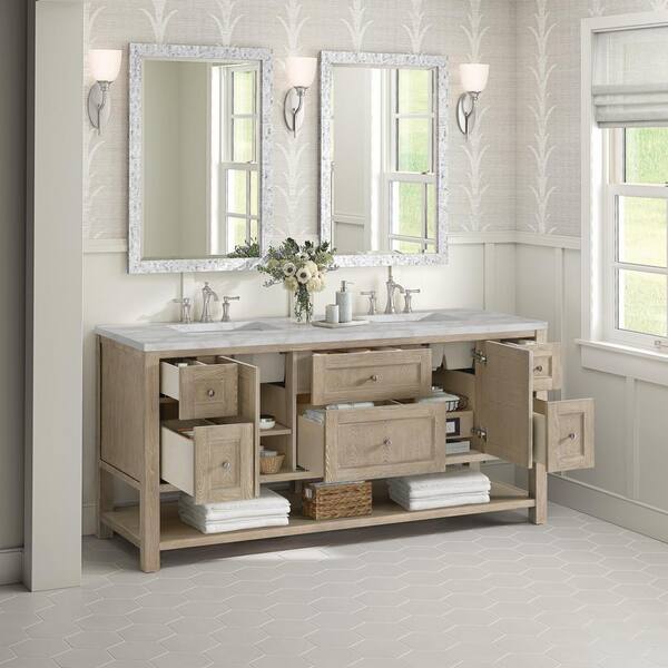 ◆タチカワ◆バーチカルブラインド◆W1600×H1050◆O-2503BL5◆ James Martin Vanities Breckenridge 72.0 in. W x 23.5 in. D x 34.18
