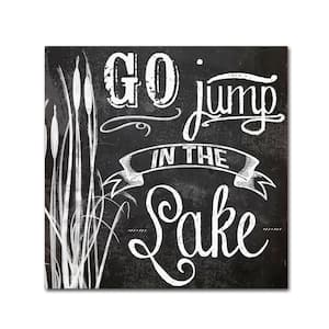 18 in. x 18 in. "Lake House V" by Color Bakery Printed Canvas Wall Art