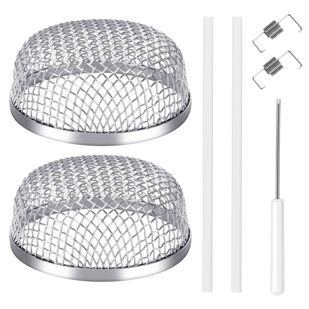 RV Furnace Vent Screen Heater Vent Cover 2 Pack Stainless Steel Mesh Bug Protection Rust Corrosion Resistant price history on PriceWatchPro