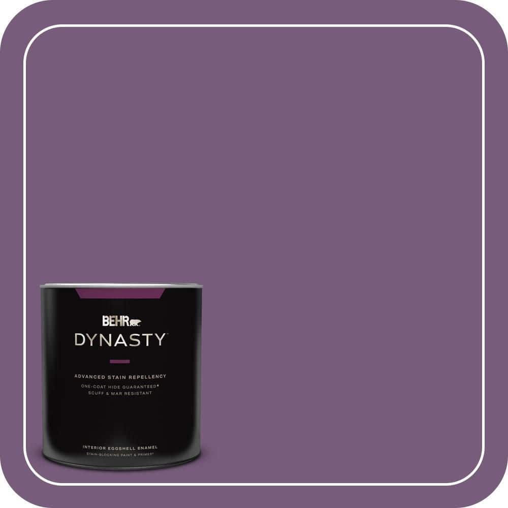 1 qt. #670D-7 Gala Ball Eggshell Enamel Interior Stain-Blocking Paint & Primer -  BEHR DYNASTY, ZZ097718