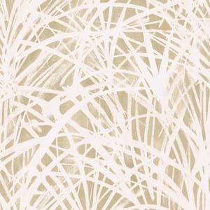 Grassroots Wheat Vinyl Peel and Stick Wallpaper Roll (Covers 28 sq. ft.)