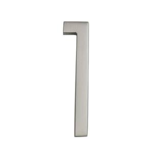 Frank Lloyd Wright Collection 4 in. Wright Satin Nickel Floating House Number 1