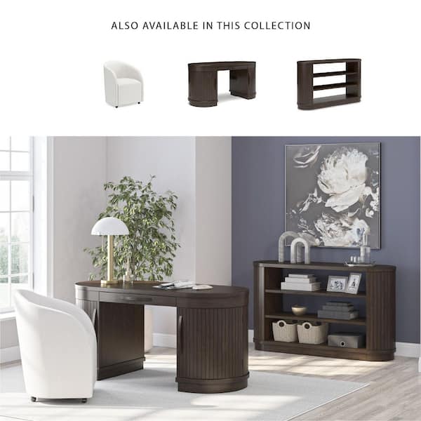 Signature DESIGN BY ASHLEY Korestone 63 in. Rectangular Brown Wood
