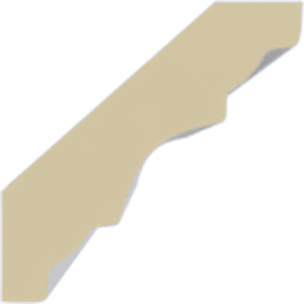 Salem White Polyurethane Crown Moulding 94.5" Length