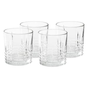 Calista 4-Piece 11.5 oz. Double Old-Fashioned Glassware Set in Clear
