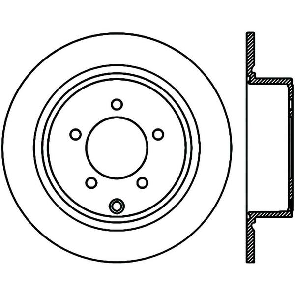 Centric Parts Disc Brake Rotor