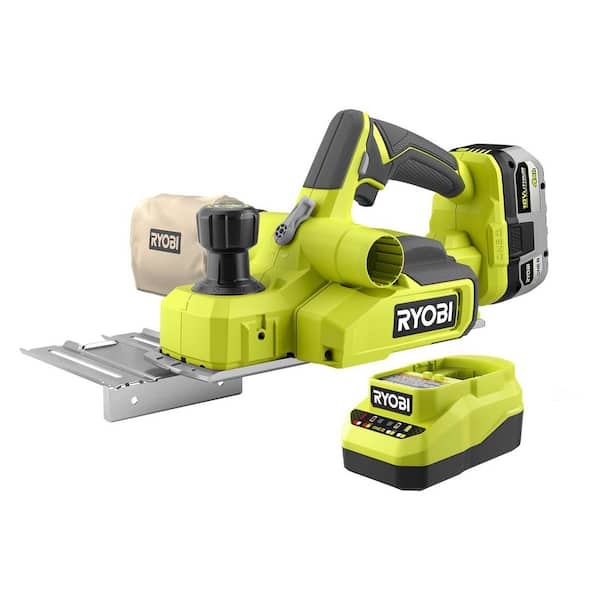 ONE+ 18V Cordless 3-1/4 in. Planer Kit with 4.0 Ah Battery and Charger