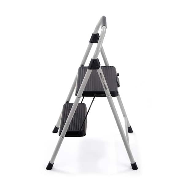 Gorilla Ladders 2-Step Compact Steel Step Stool with 225 lbs. Load