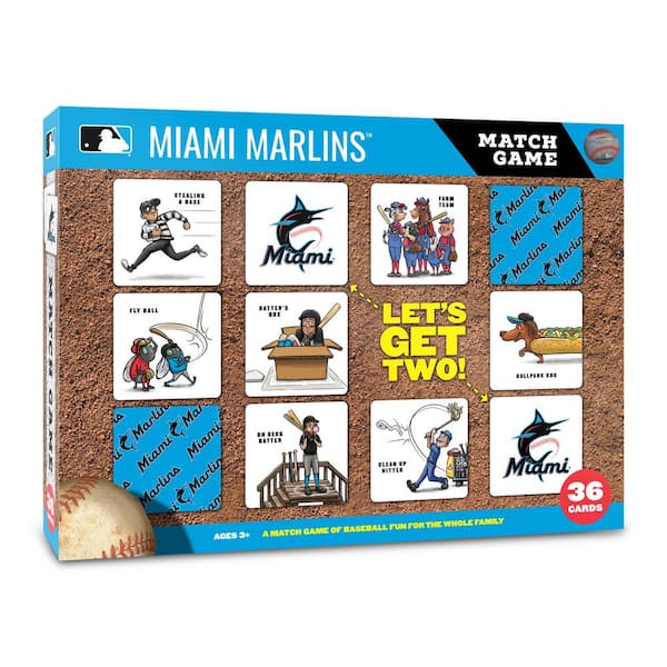 MLB Florida Marlins Baseball My First Baseball Coloring Game Kit