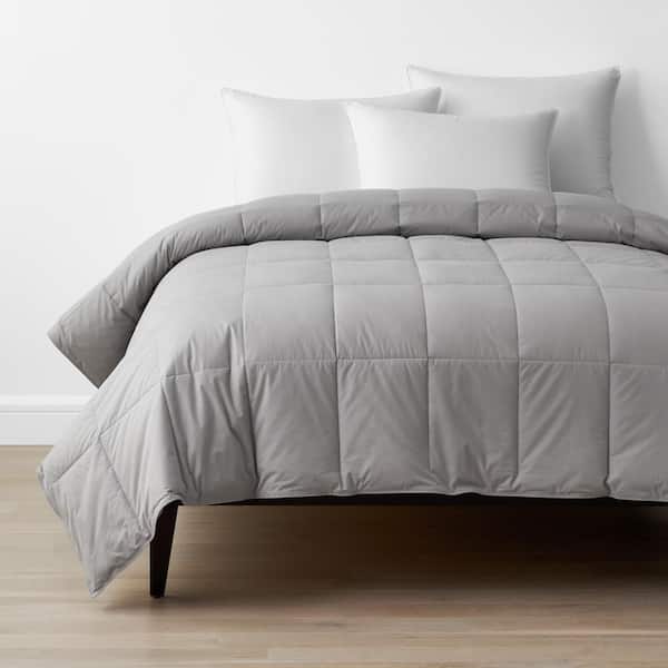 The Company Store Company Essentials Gray Queen Alternative Down Comforter