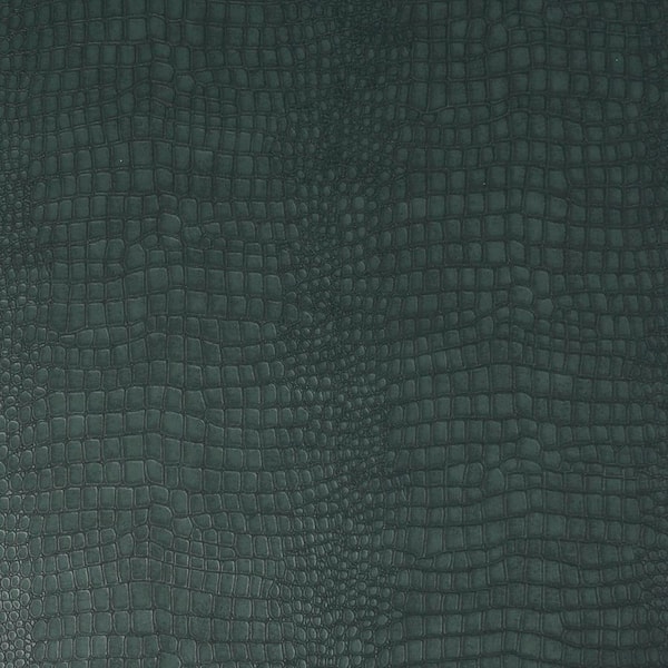 Background image - artificial textured crocodile skin green Stock Photo