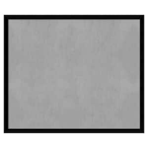 Black Museum 51 in. x 43 in. Framed Magnetic Board