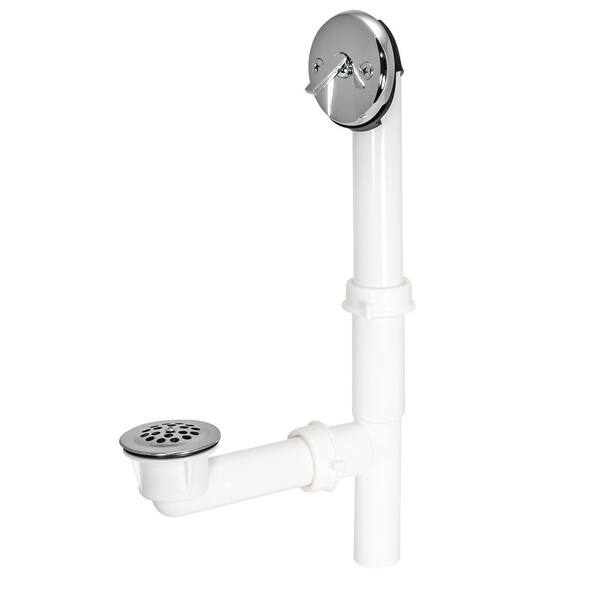 thumbnail interactive-video image 1 of Eastman 35389 1-1/2" X 15" PVC Sink Drain Tube Waste Arm Kit - Universal 1 of 6