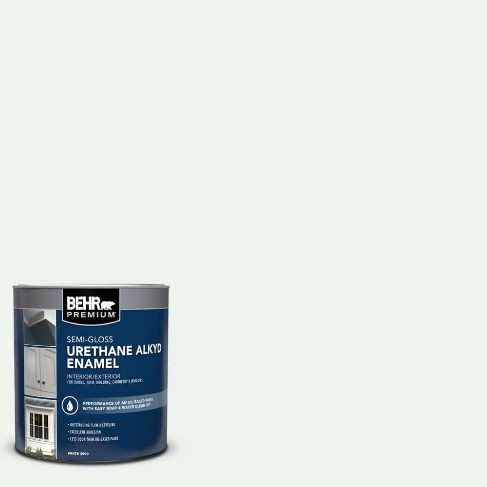 1 qt. #W-D-500 Cascade White Semi-Gloss Enamel Urethane Alkyd Interior/Exterior Paint price history on PriceWatchPro