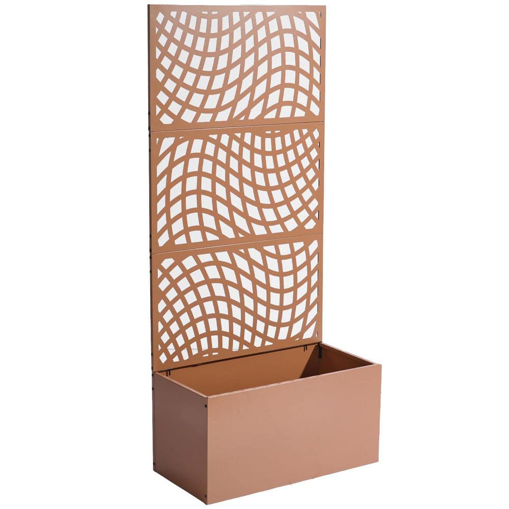 31.5 x 16 x 70 in. Iron Planter Box with Trellis price history on PriceWatchPro