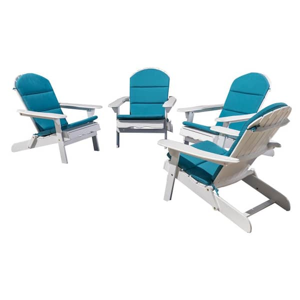 Folding Cushion Chair - 4 Pack