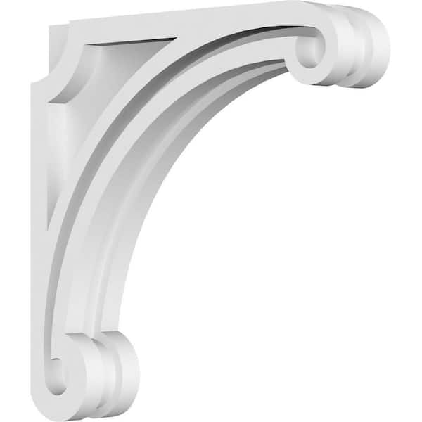 Ekena Millwork Arch 1.5 in. W x 10 in. H x 10 in. D Signature Urethane Polyurethane Corbel
