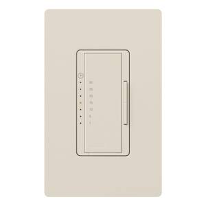 Maestro 5 Amp Countdown In-Wall Digital Eco-Timer - Light Almond