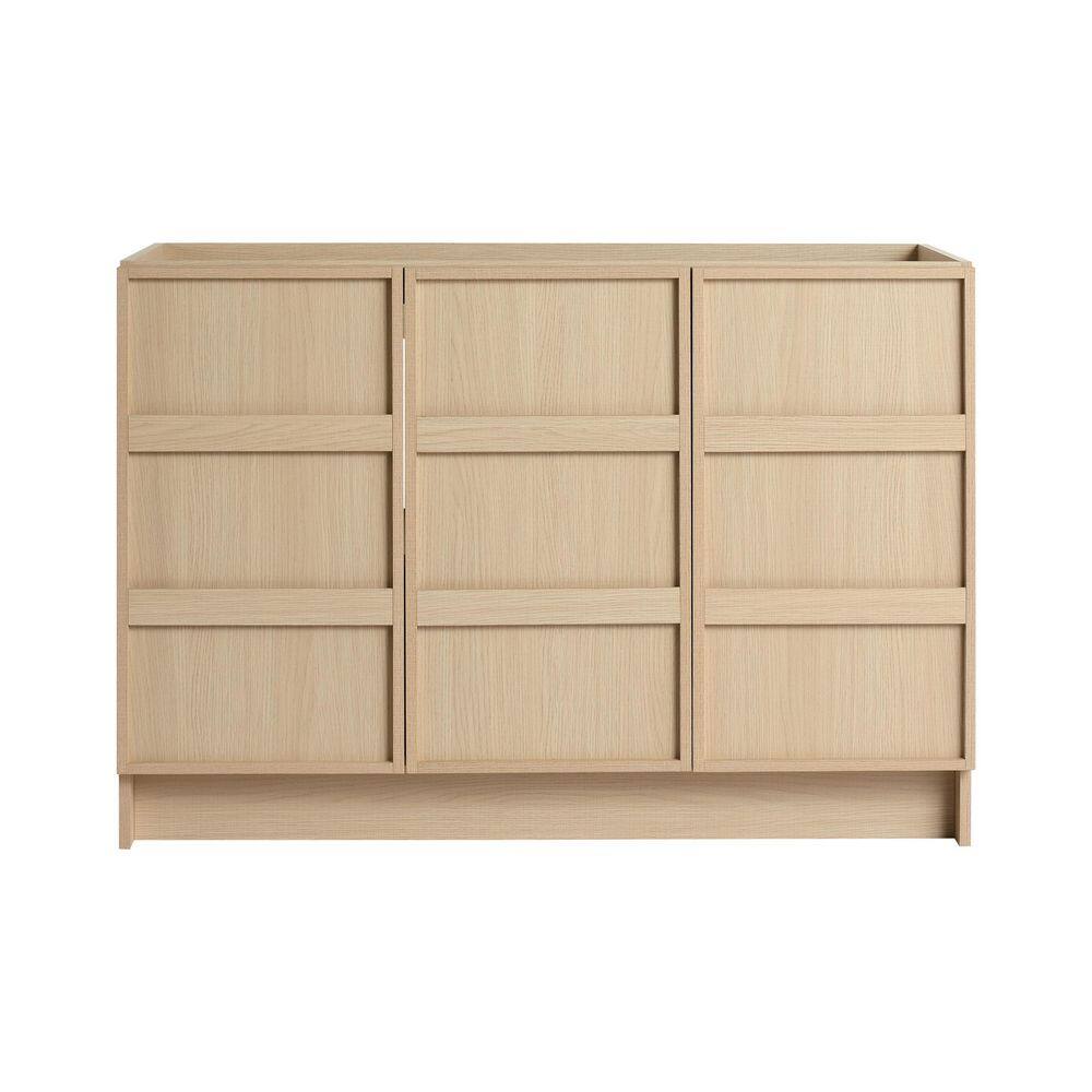 48 in. Bath Vanity Cabinet without Top in Oak Unassembled price history on PriceWatchPro