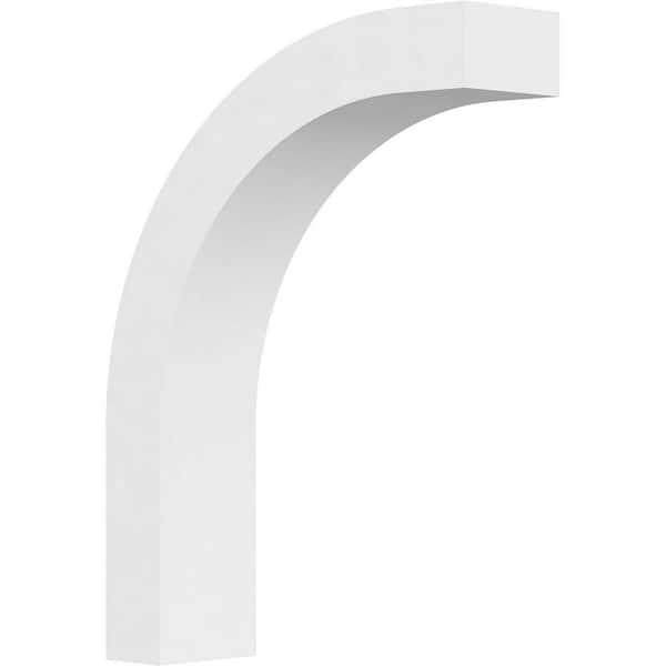 Ekena Millwork 3"W x 12"D x 16"H Standard Heritage Architectural Grade PVC Knee Brace