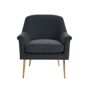 Blairmore Charcoal Upholstered Accent Chair
