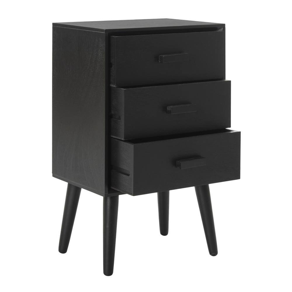 Pomona Brown 3-Drawer End Table - thumbnail 7