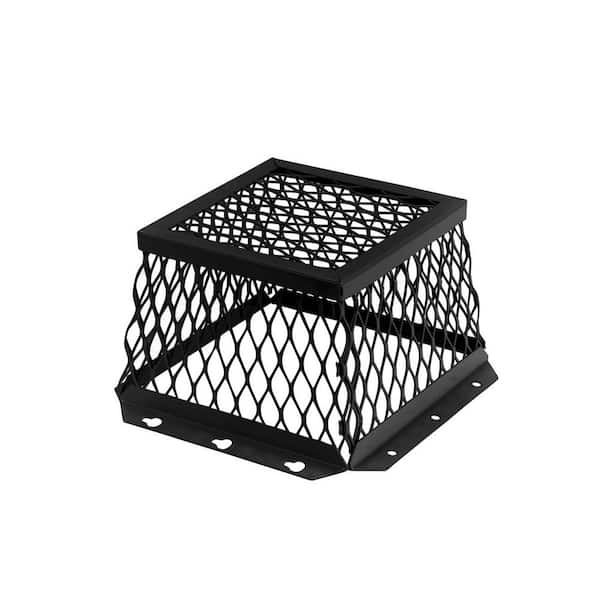 Unbranded VentGuard 8.5 in. x 8.5 in. Kitchen and Bathroom Wildlife Exclusion Screen in Black