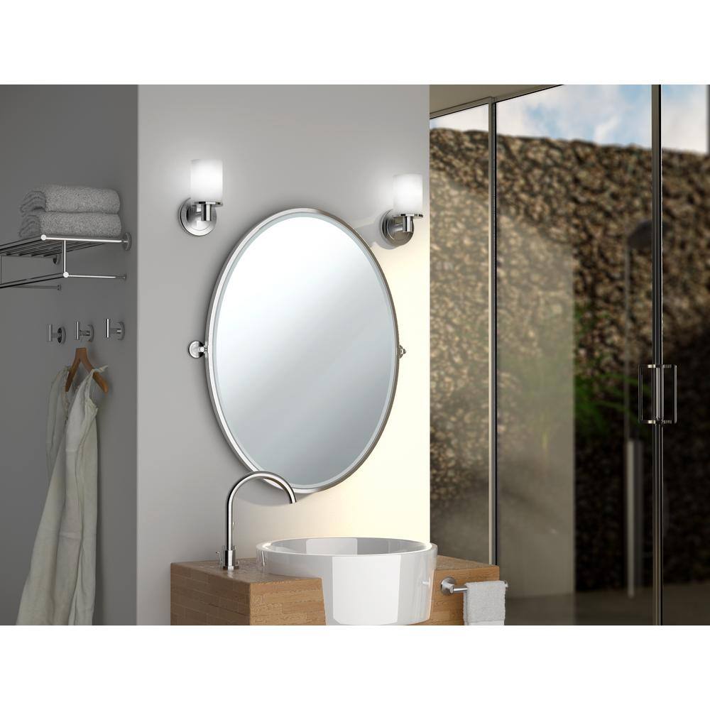 Latitude II 24-Inch Satin Nickel Wall Mounted Towel Rack