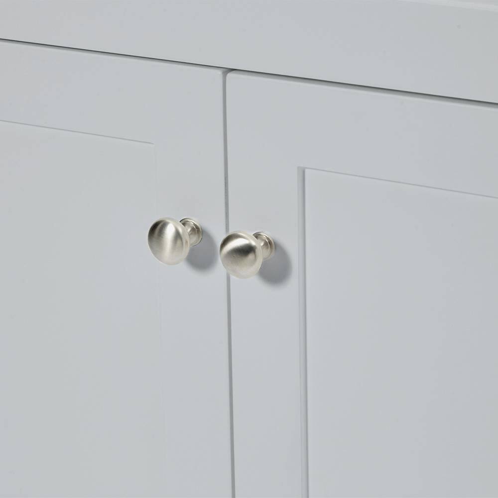 Hamlet 72" Gray Double Freestanding Vanity Cabinet
